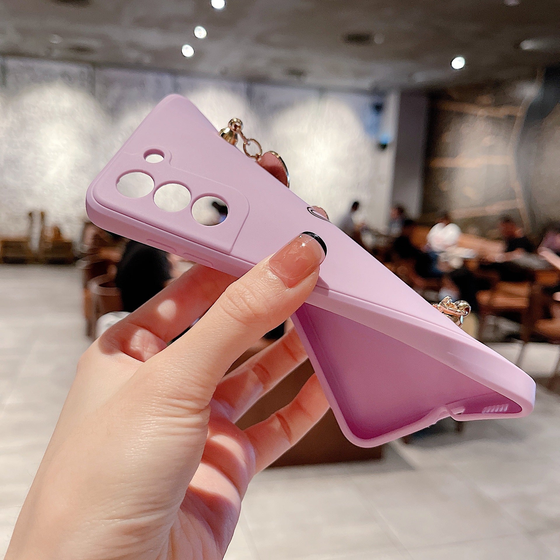 Coque Samsung - Chaîne coeur
