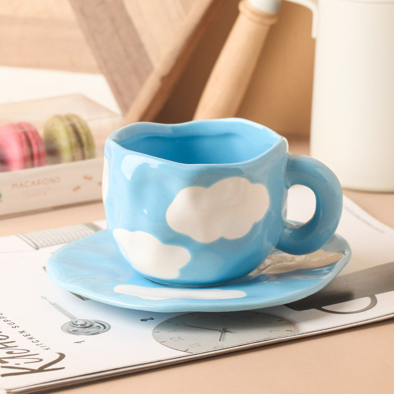 Tasse avec sous tasse - Cutie (lot de 2)