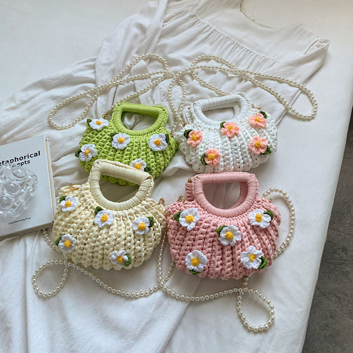 Sacs crocheté - Fleurs des champs