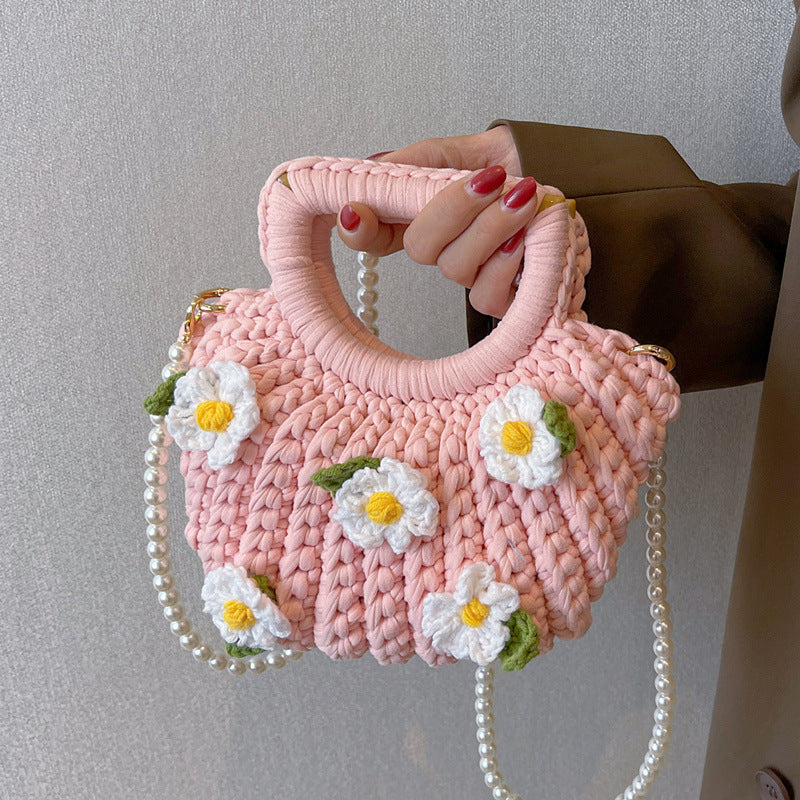 Sacs crocheté - Fleurs des champs