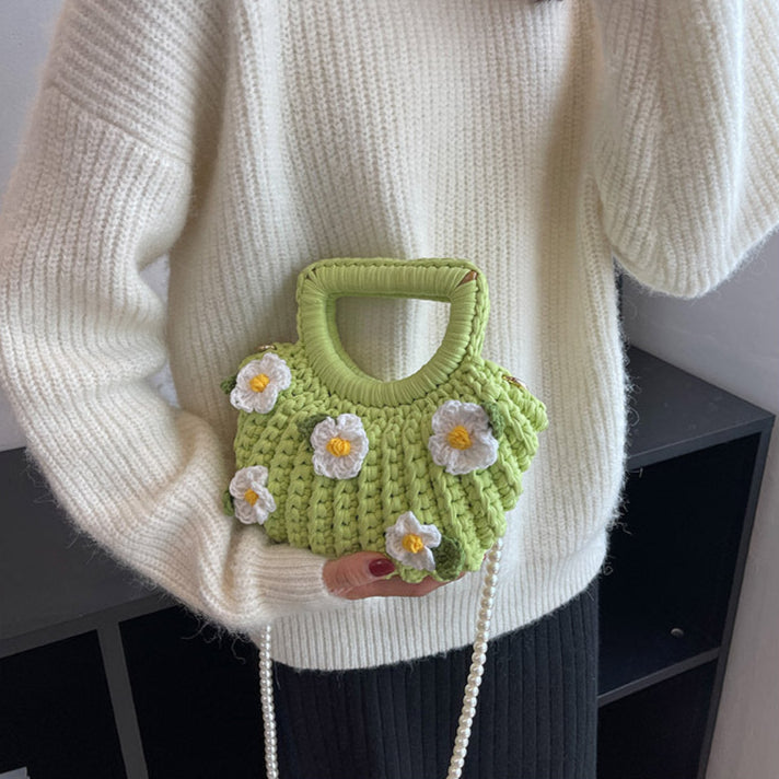 Sacs crocheté - Fleurs des champs