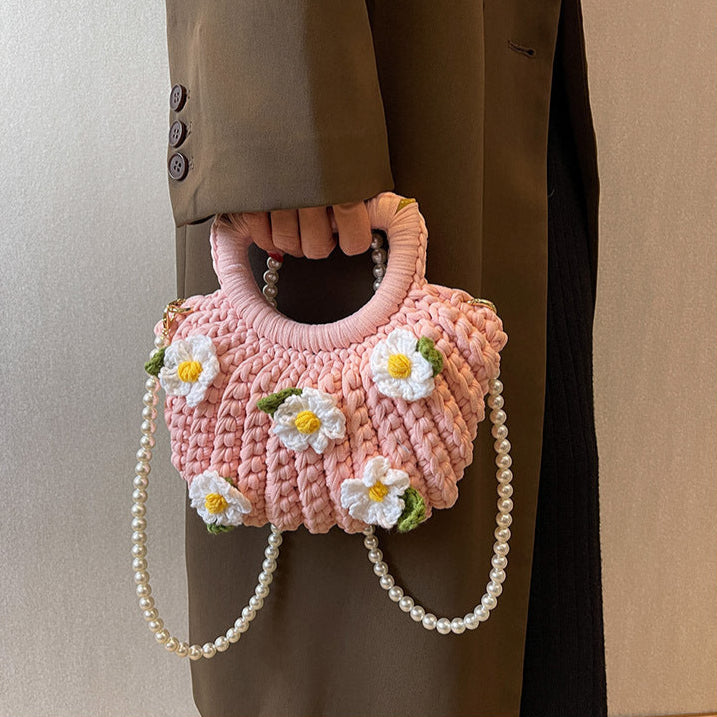 Sacs crocheté - Fleurs des champs