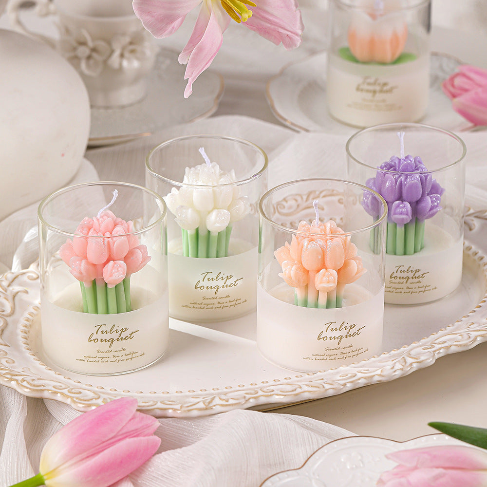Bougie - Tulipe Bouquet