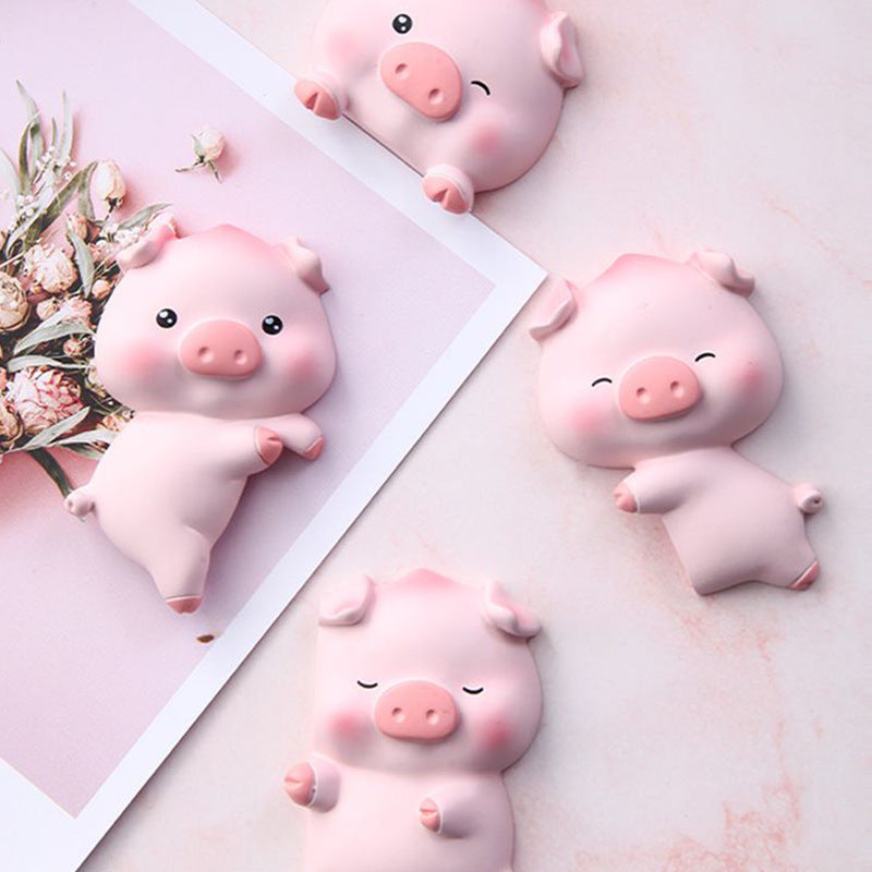 Autocollants muraux pour interrupteur - Pink Pig