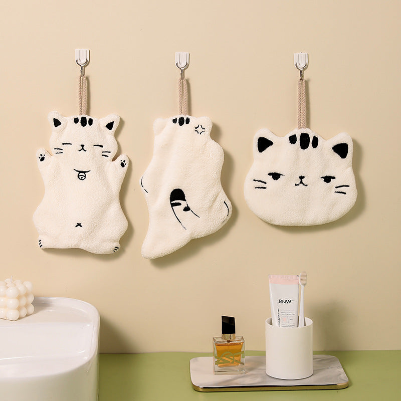 Serviette pour les mains - Cat