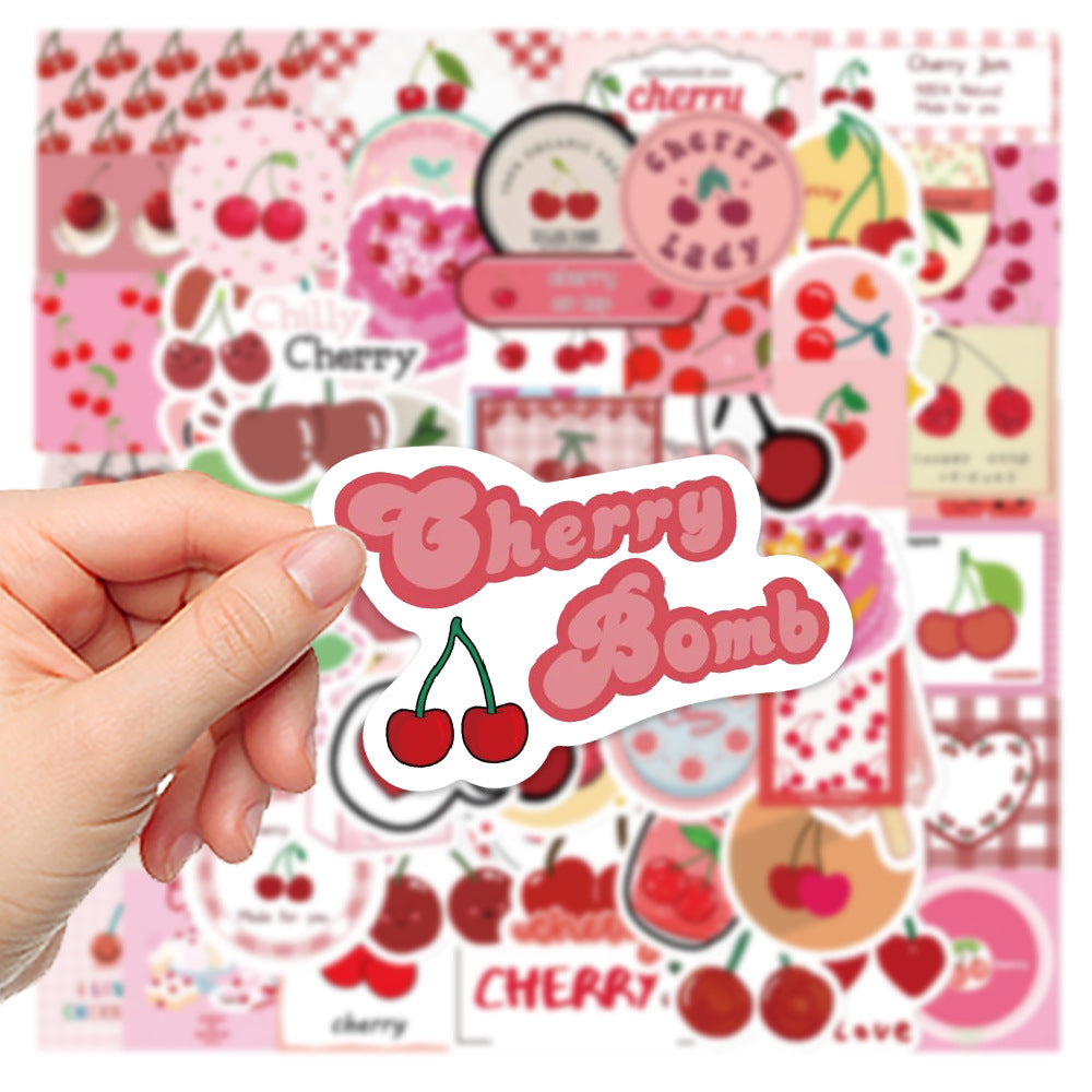 Stickers - Cerise (x60)