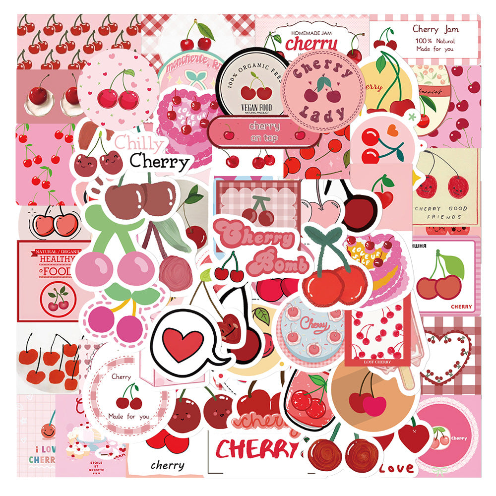 Stickers - Cerise (x60)