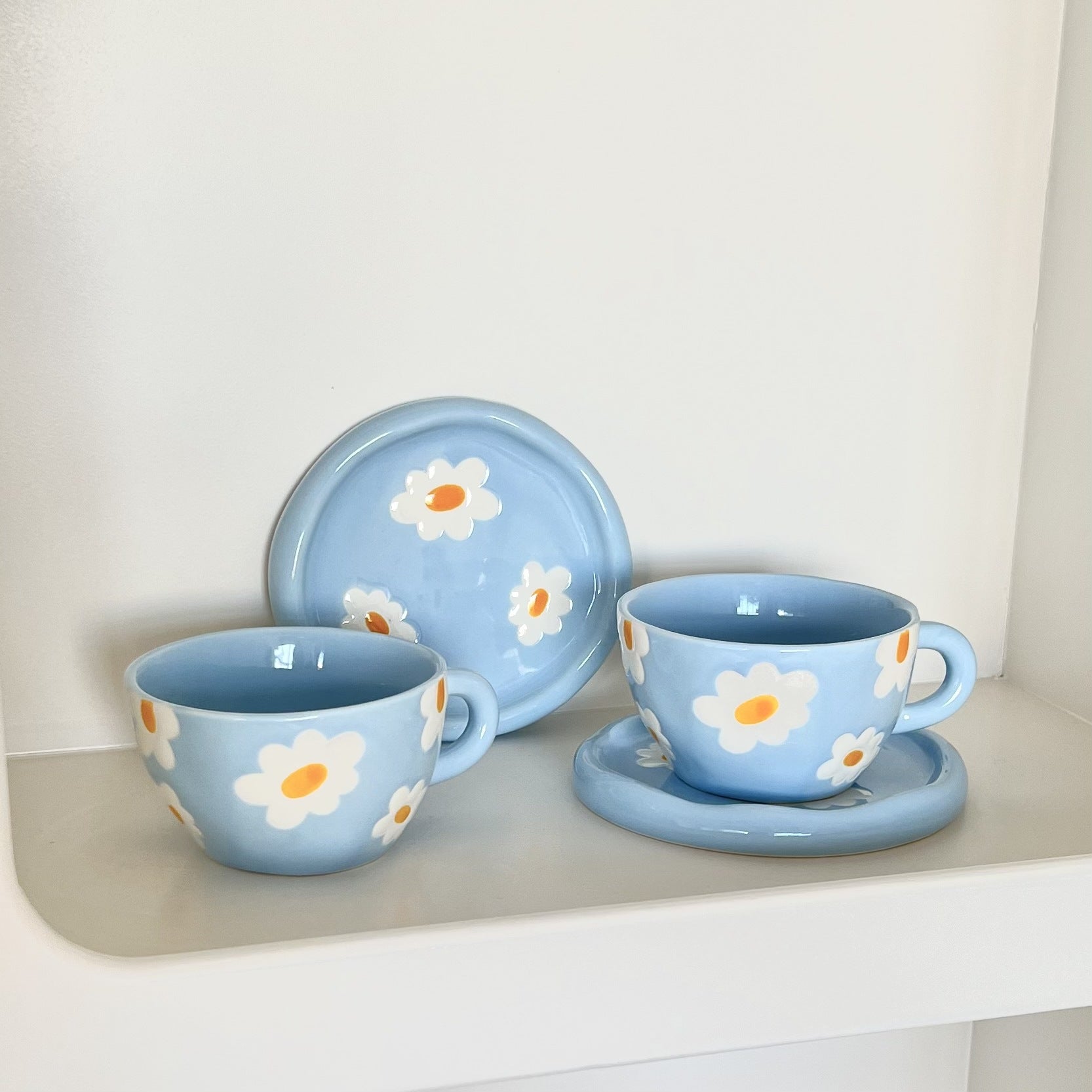 Tasse avec sous tasse - Flower of tea