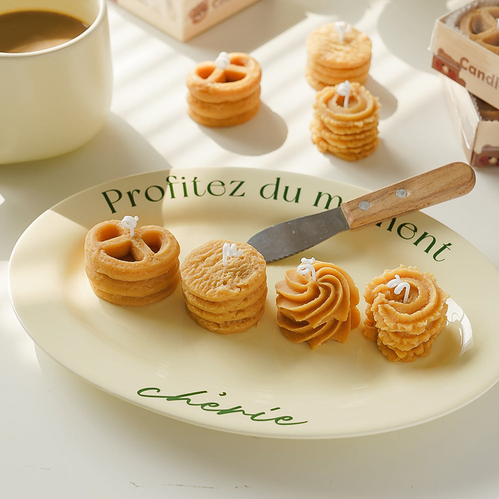 Coffret de 4 bougies - Mini gâteaux