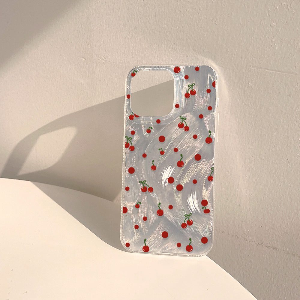 Coque iPhone - sweet cherry