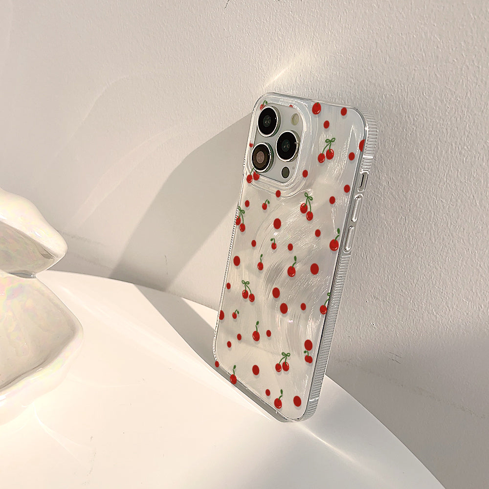 Coque iPhone - sweet cherry