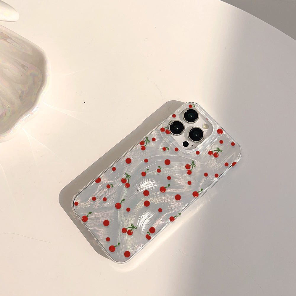 Coque iPhone - sweet cherry