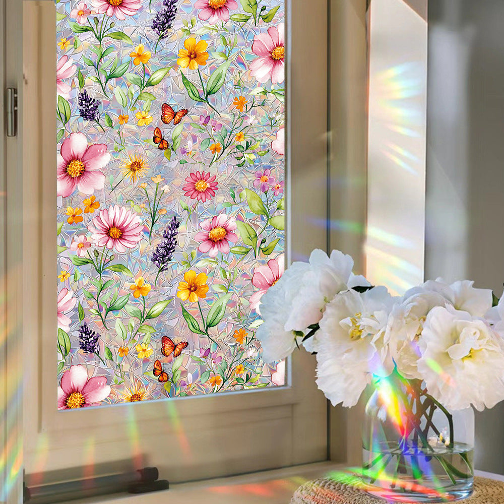 Stickers de fenêtre attrape lumière - Flower