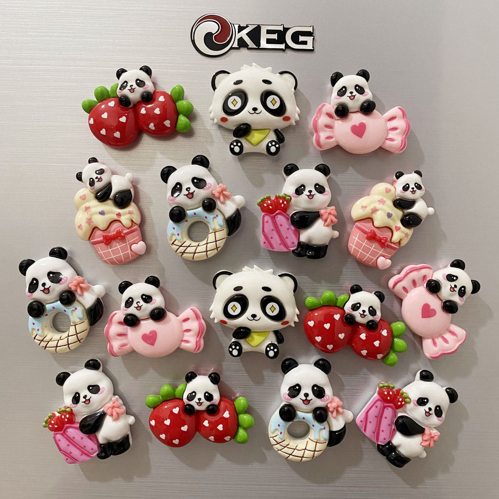 Aimants de réfrigérateur - Panda (lot)