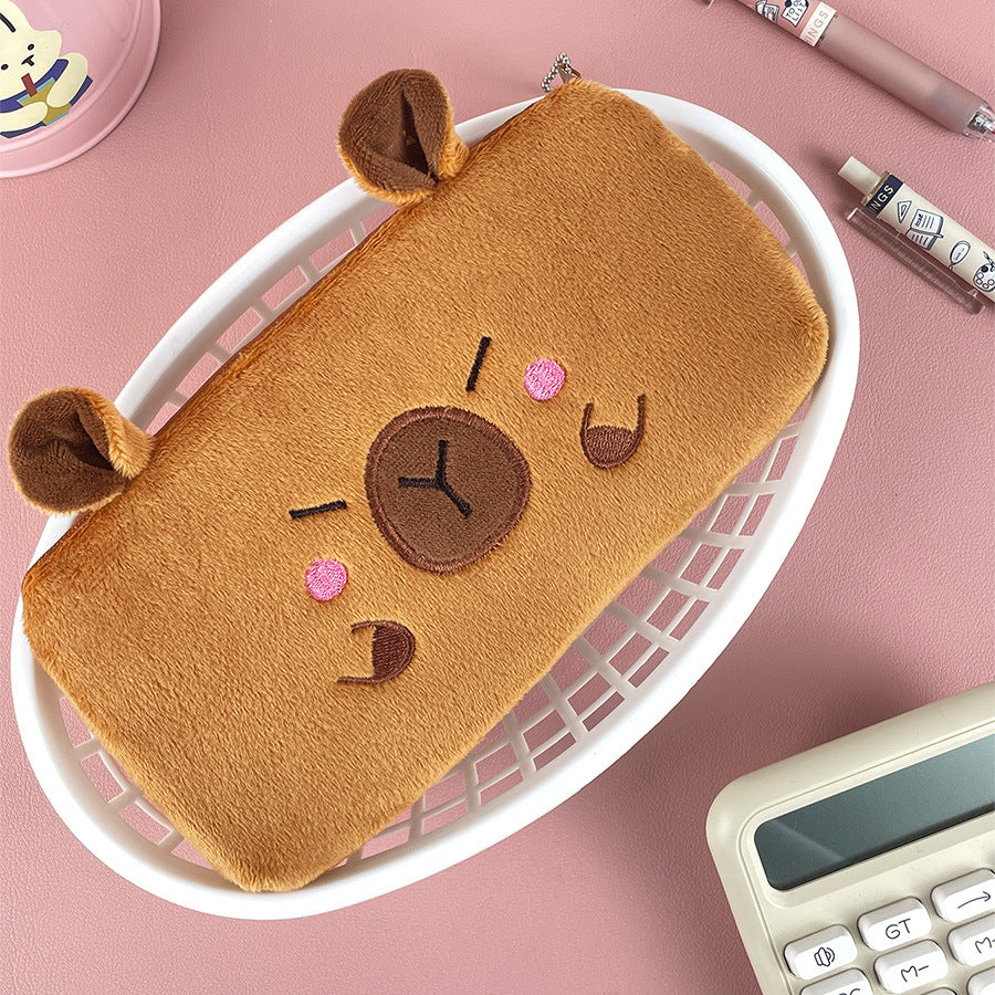 Trousse en peluche - Capybara