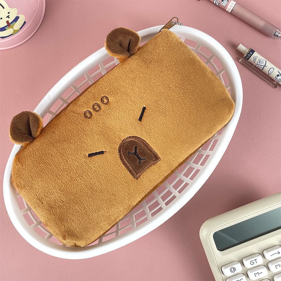 Trousse en peluche - Capybara