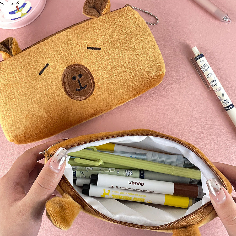 Trousse en peluche - Capybara