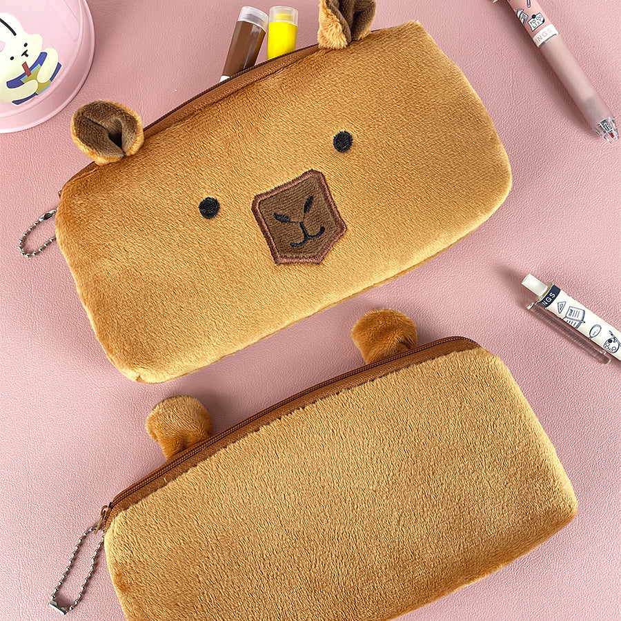 Trousse en peluche - Capybara