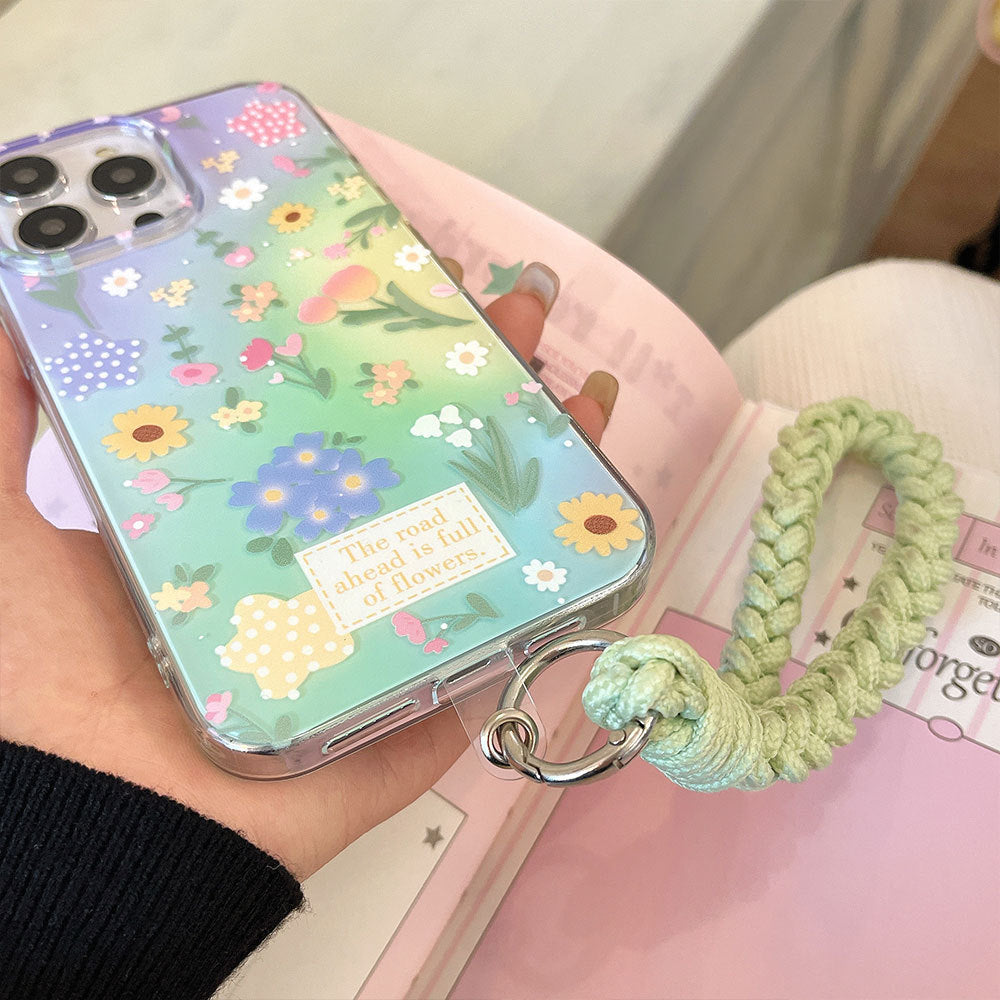 Coque iPhone - Rainbow Bloom