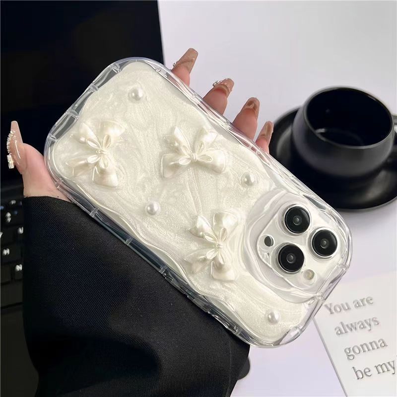 Coque iPhone - Nacre
