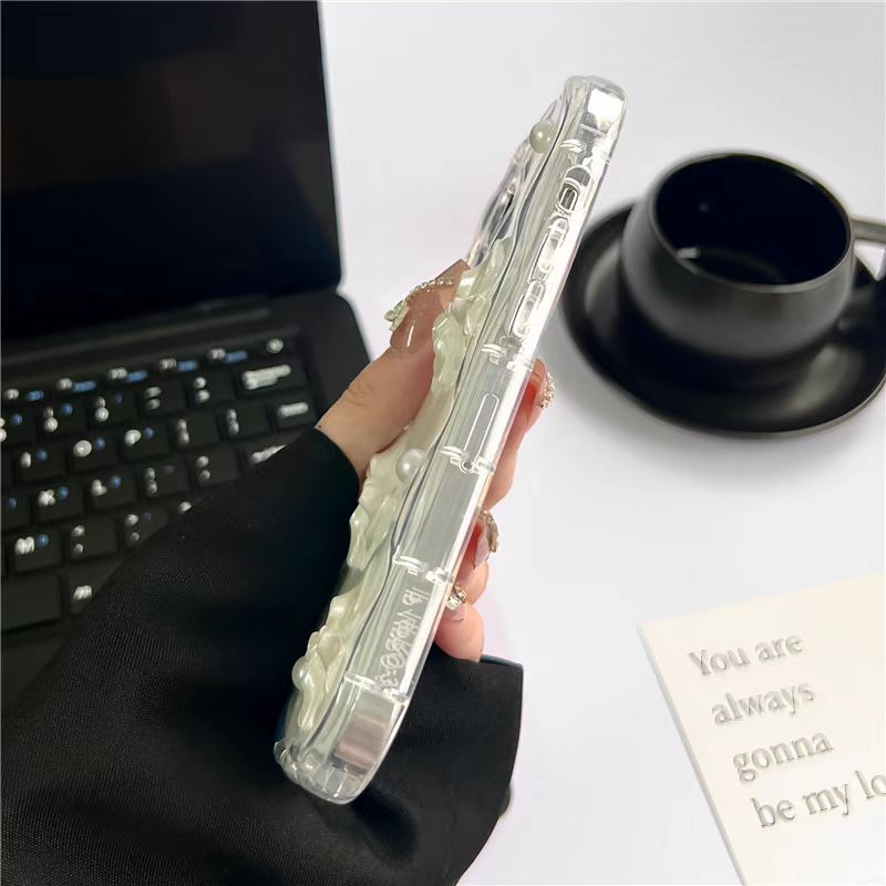 Coque iPhone - Nacre