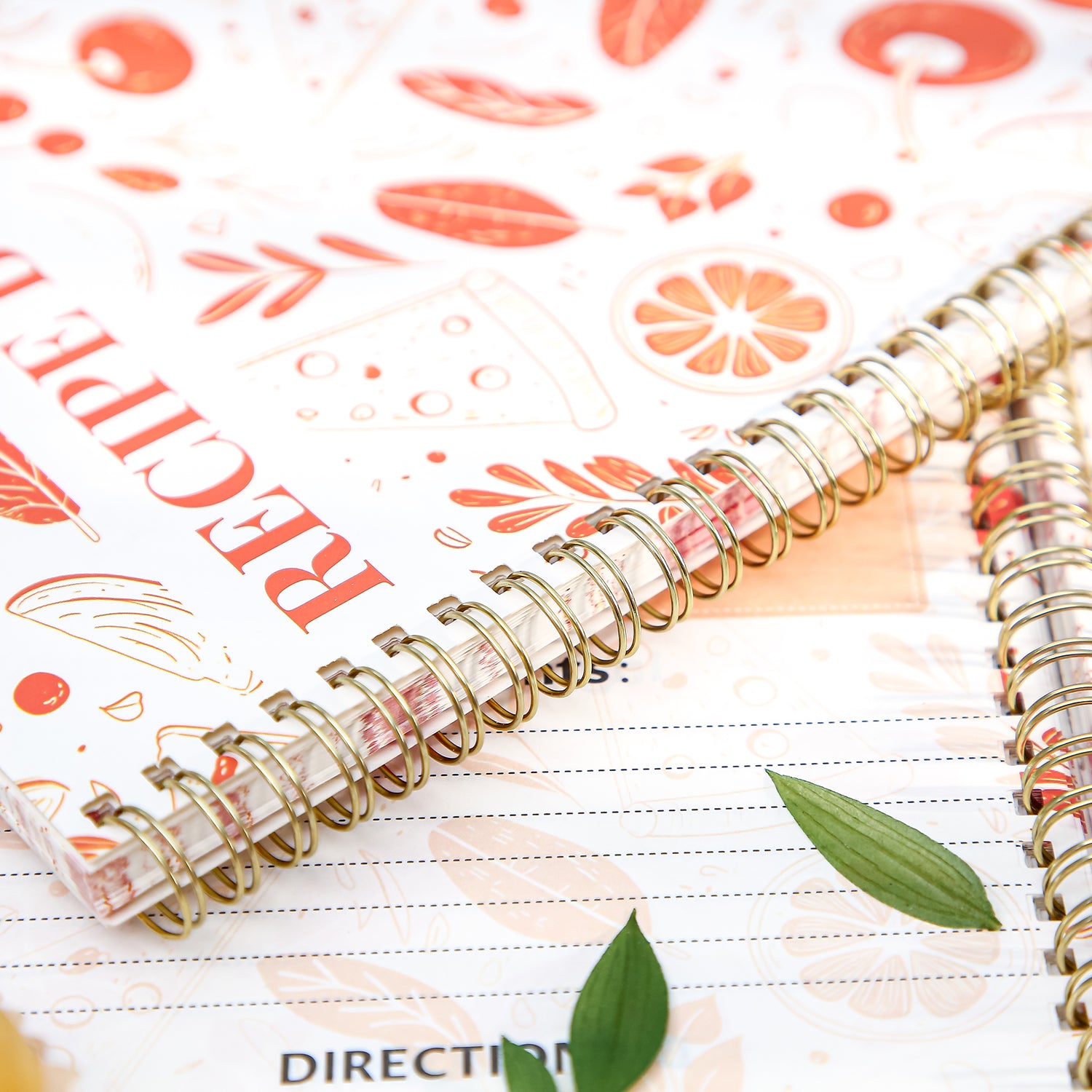 Carnet de recette - Gourmand orange