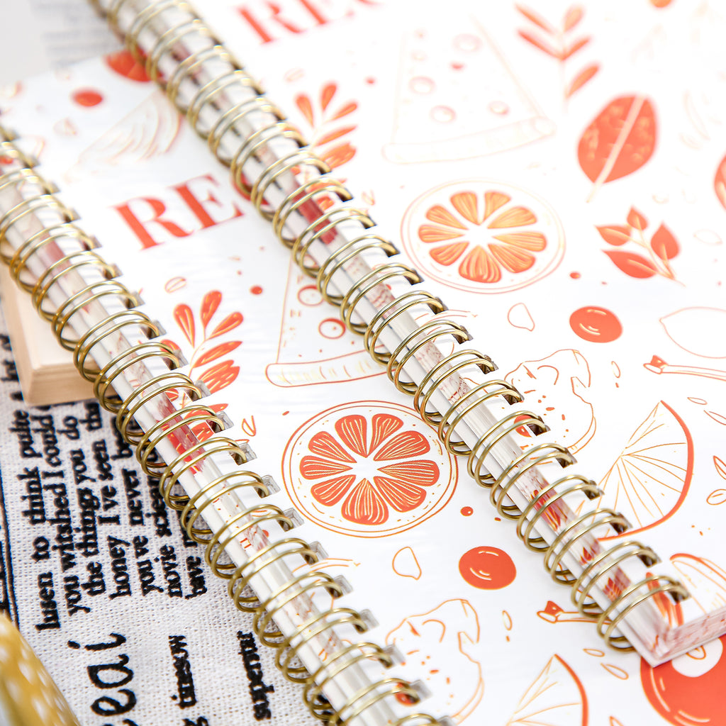Carnet de recette - Gourmand orange