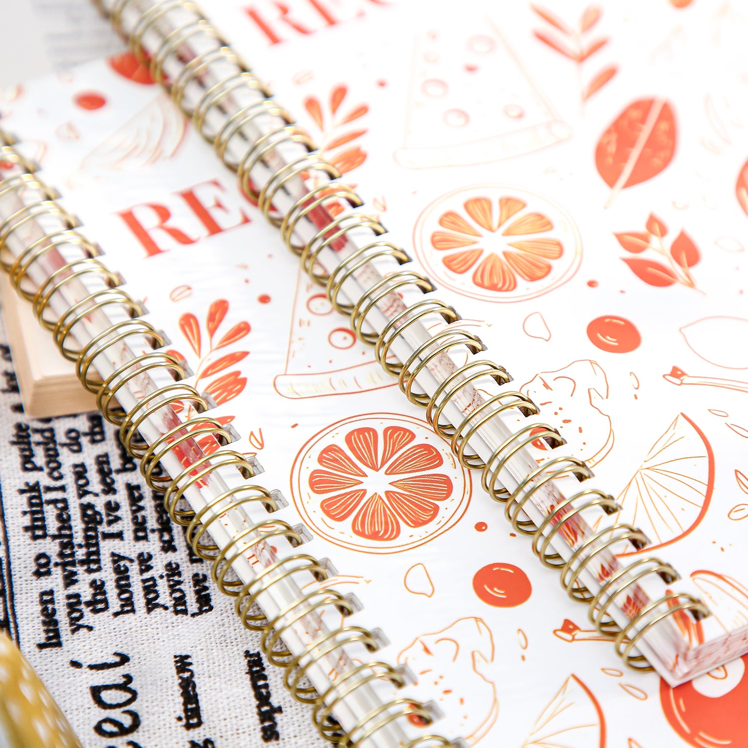 Carnet de recette - Gourmand orange