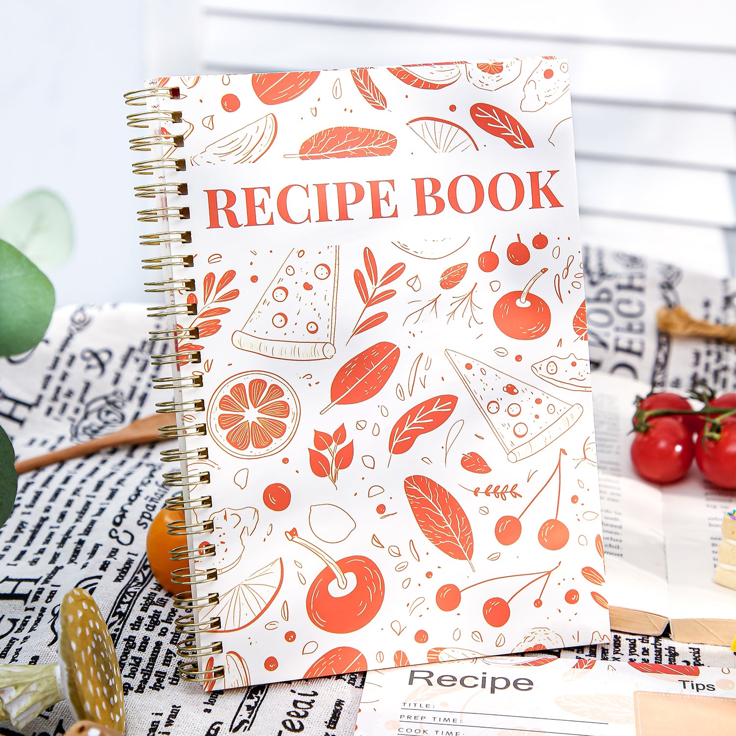 Carnet de recette - Gourmand orange