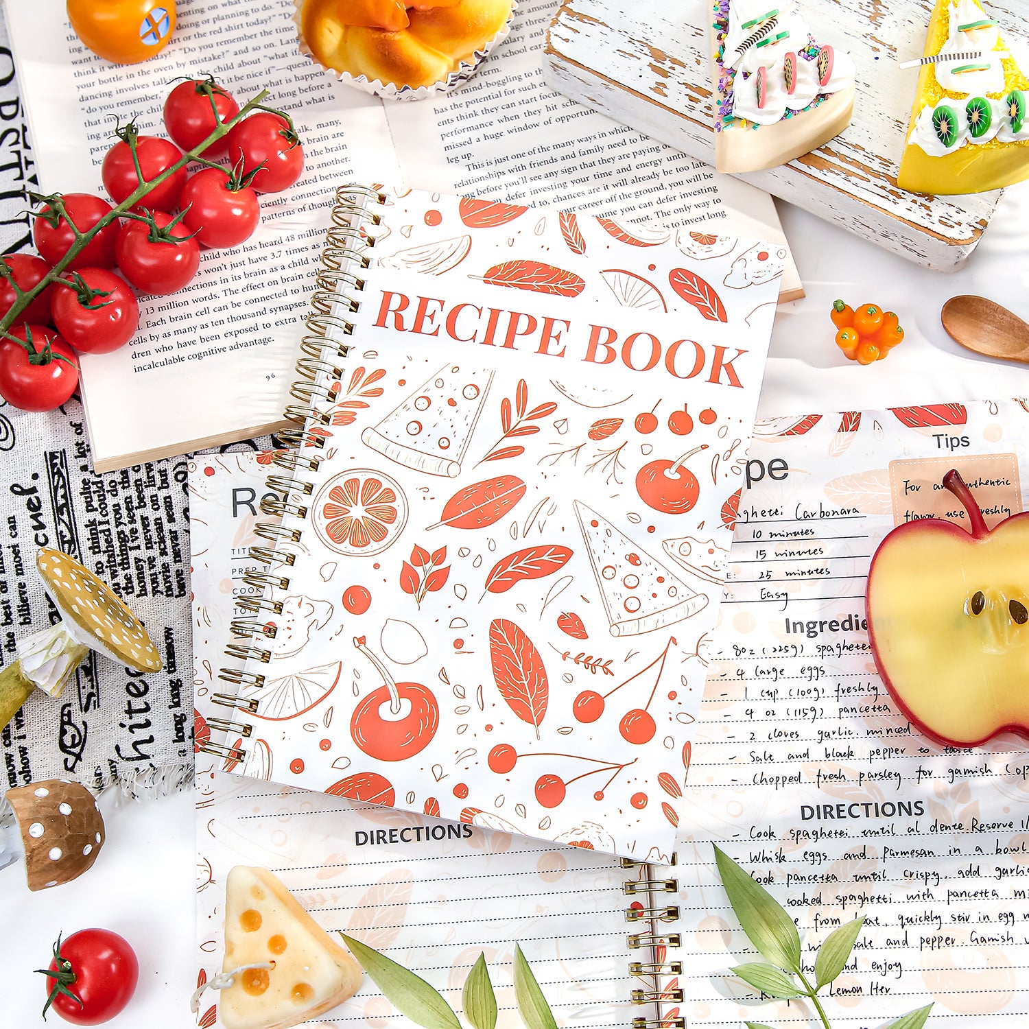 Carnet de recette - Gourmand orange