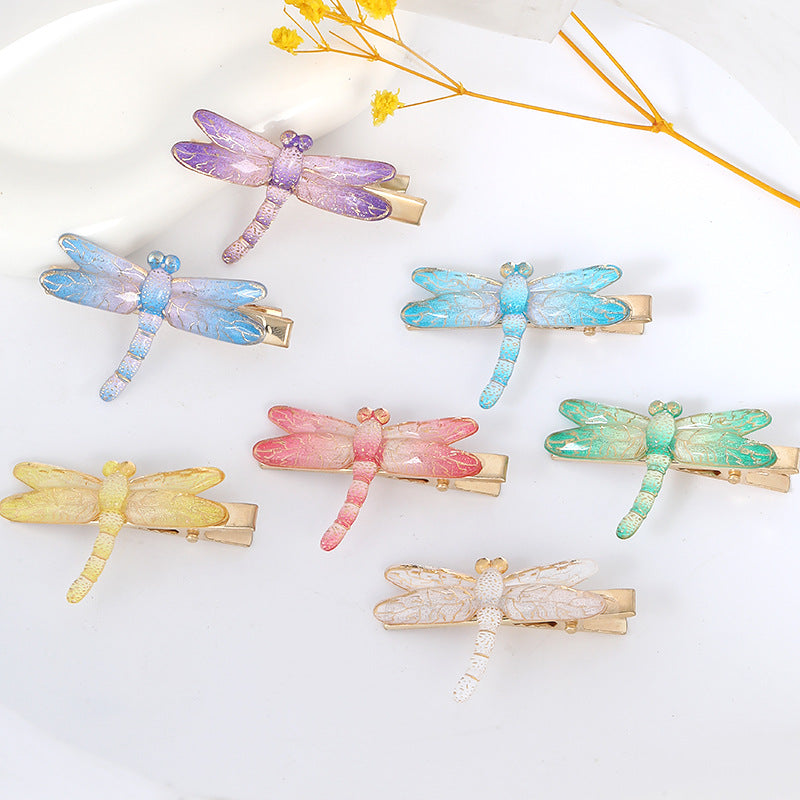 Pince à cheveux - Dragonfly Crystal (lot de 3)