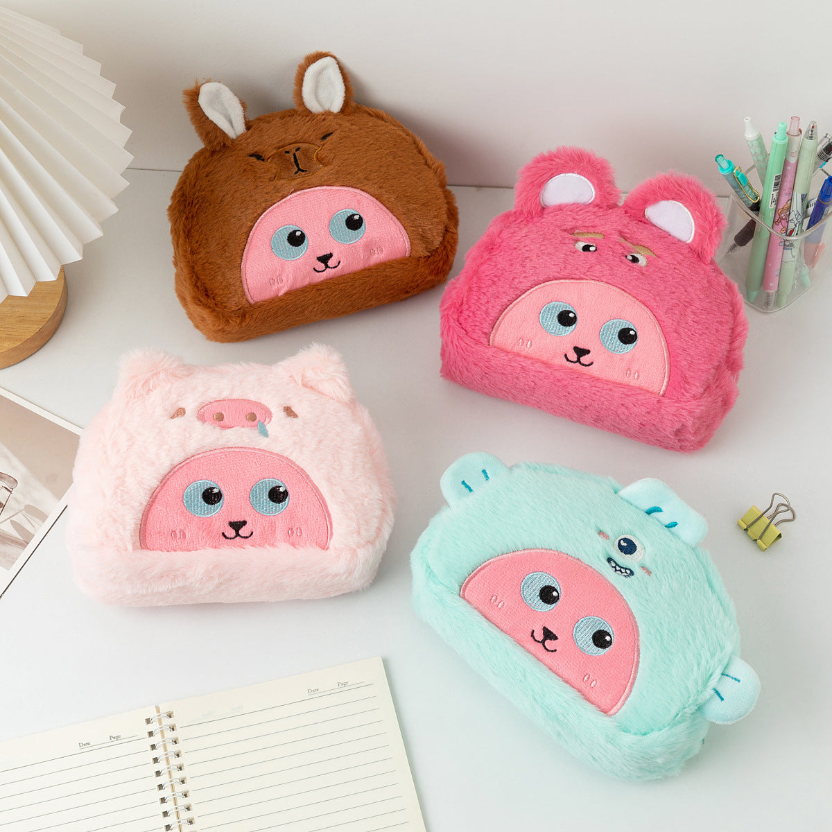 Trousse peluche - Fuzzy Friends