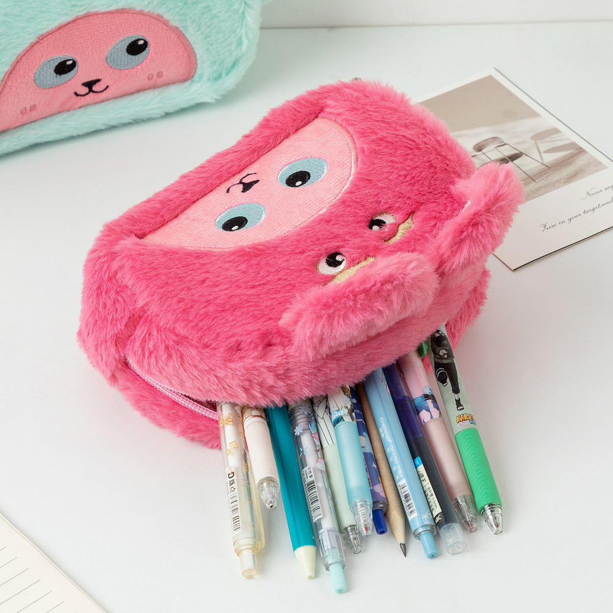 Trousse peluche - Fuzzy Friends