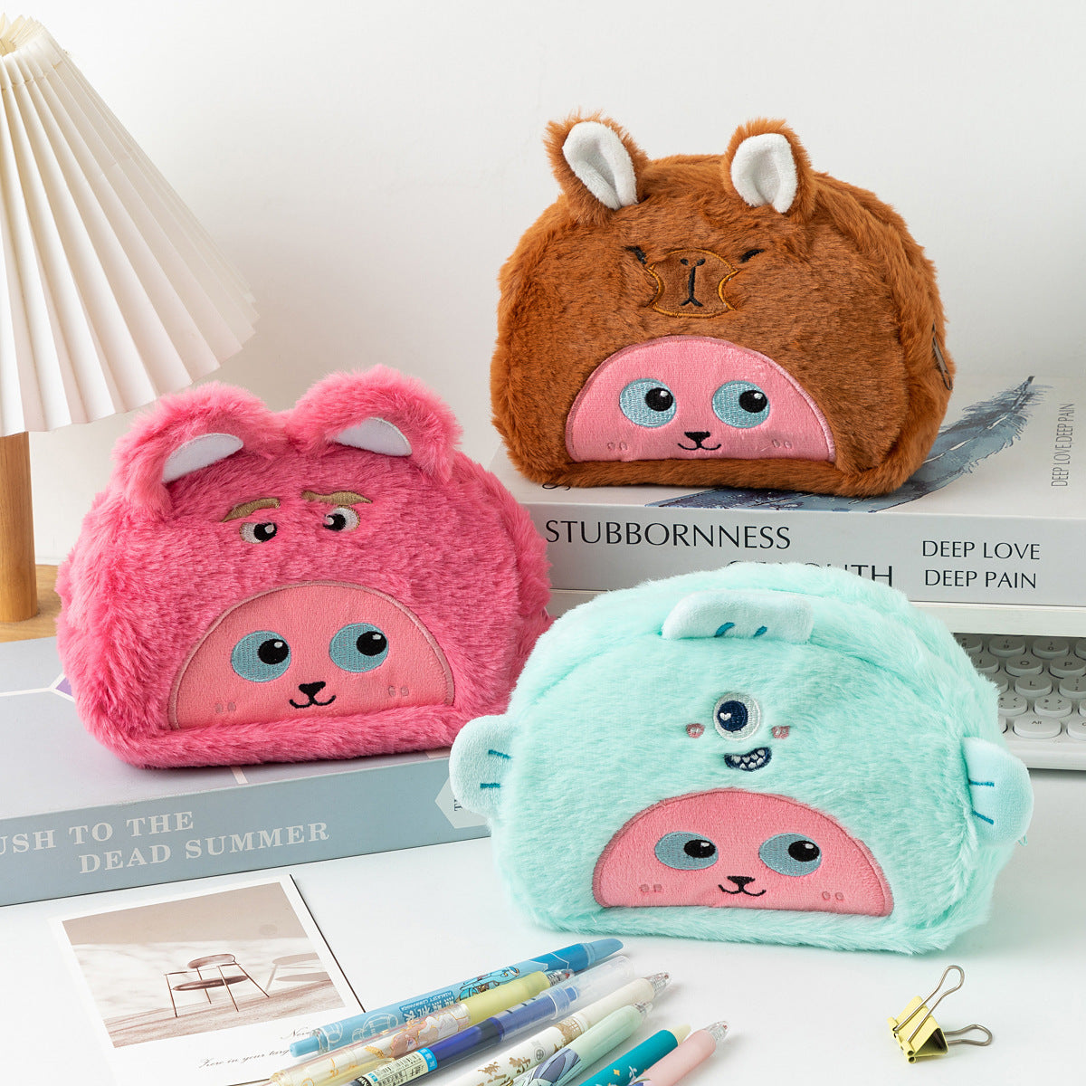 Trousse peluche - Fuzzy Friends