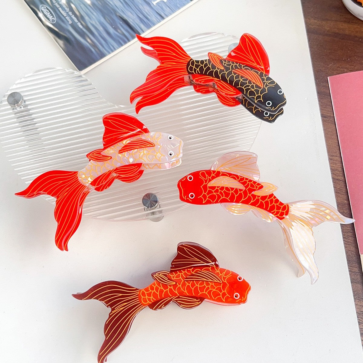 Pince à cheveux - Carpe Koi