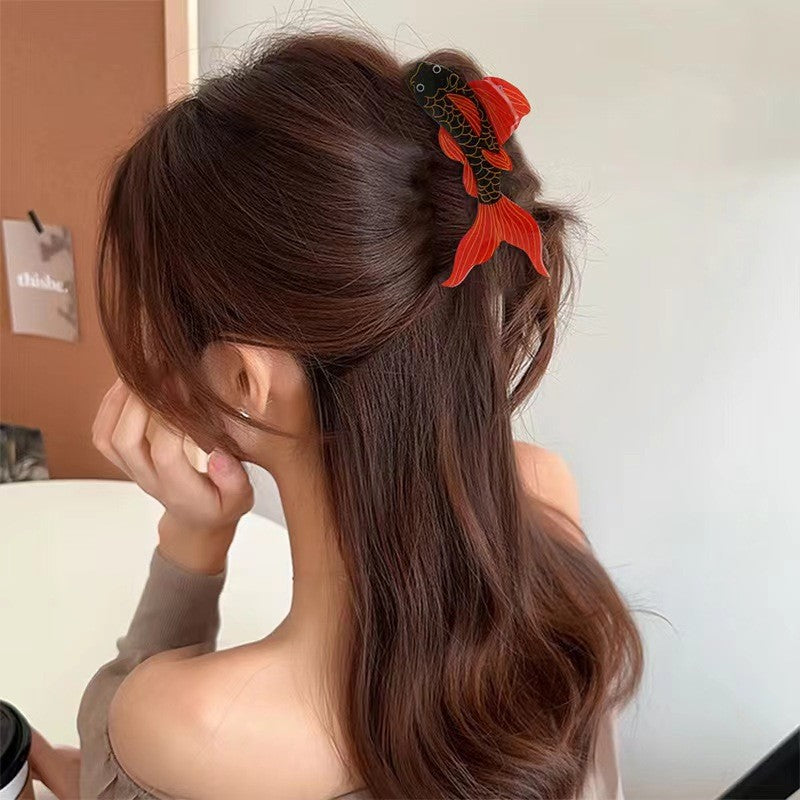 Pince à cheveux - Carpe Koi