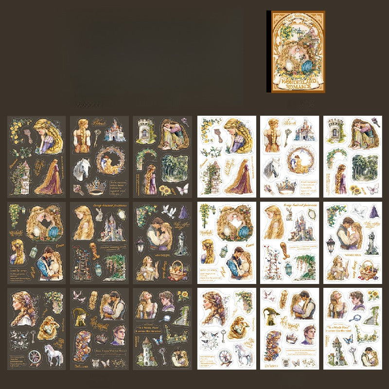 Carnet de stickers - Wonderland dreams
