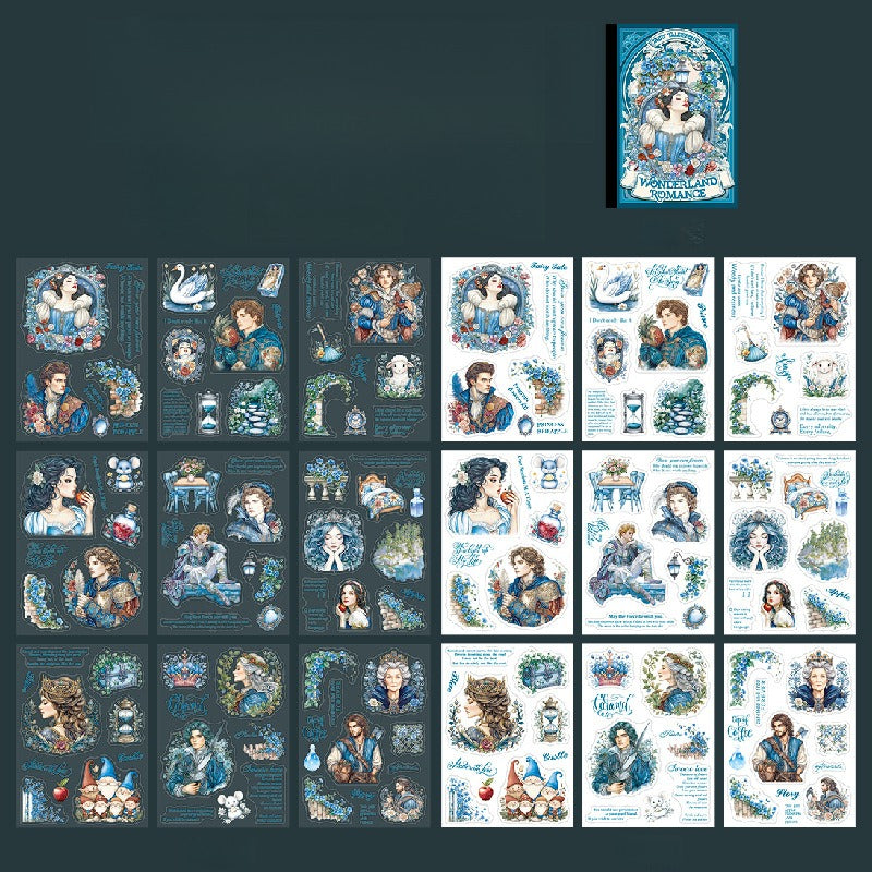 Carnet de stickers - Wonderland dreams