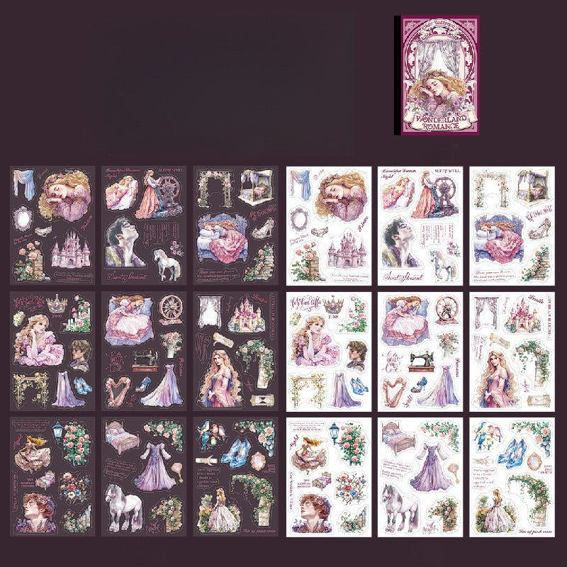 Carnet de stickers - Wonderland dreams