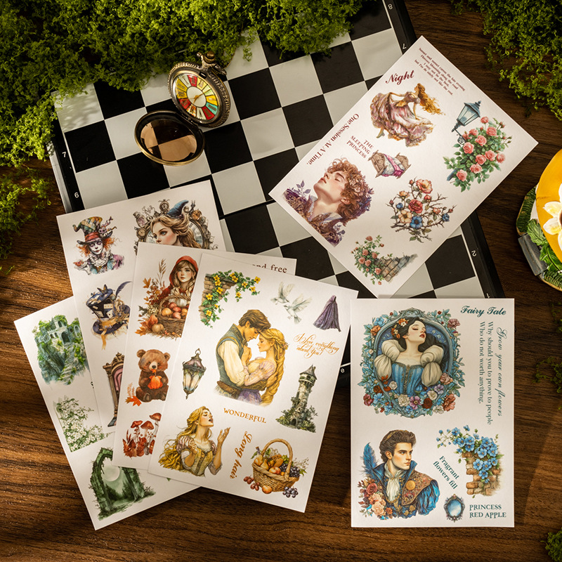 Carnet de stickers - Wonderland dreams