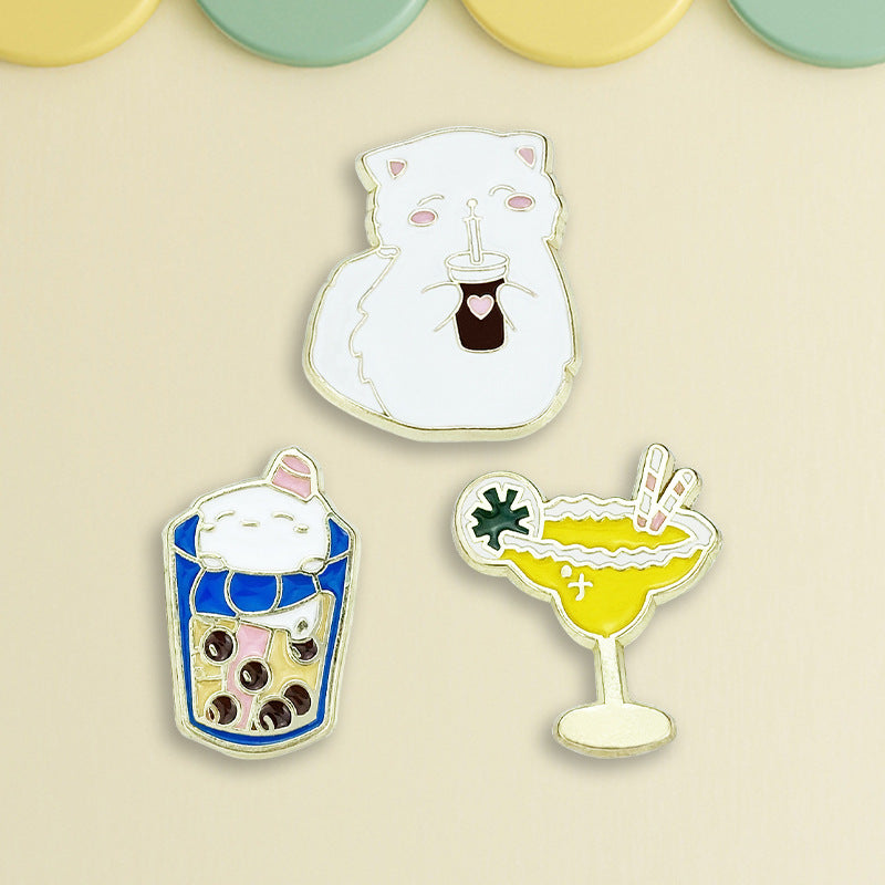 Set de pins - Cat & Drink
