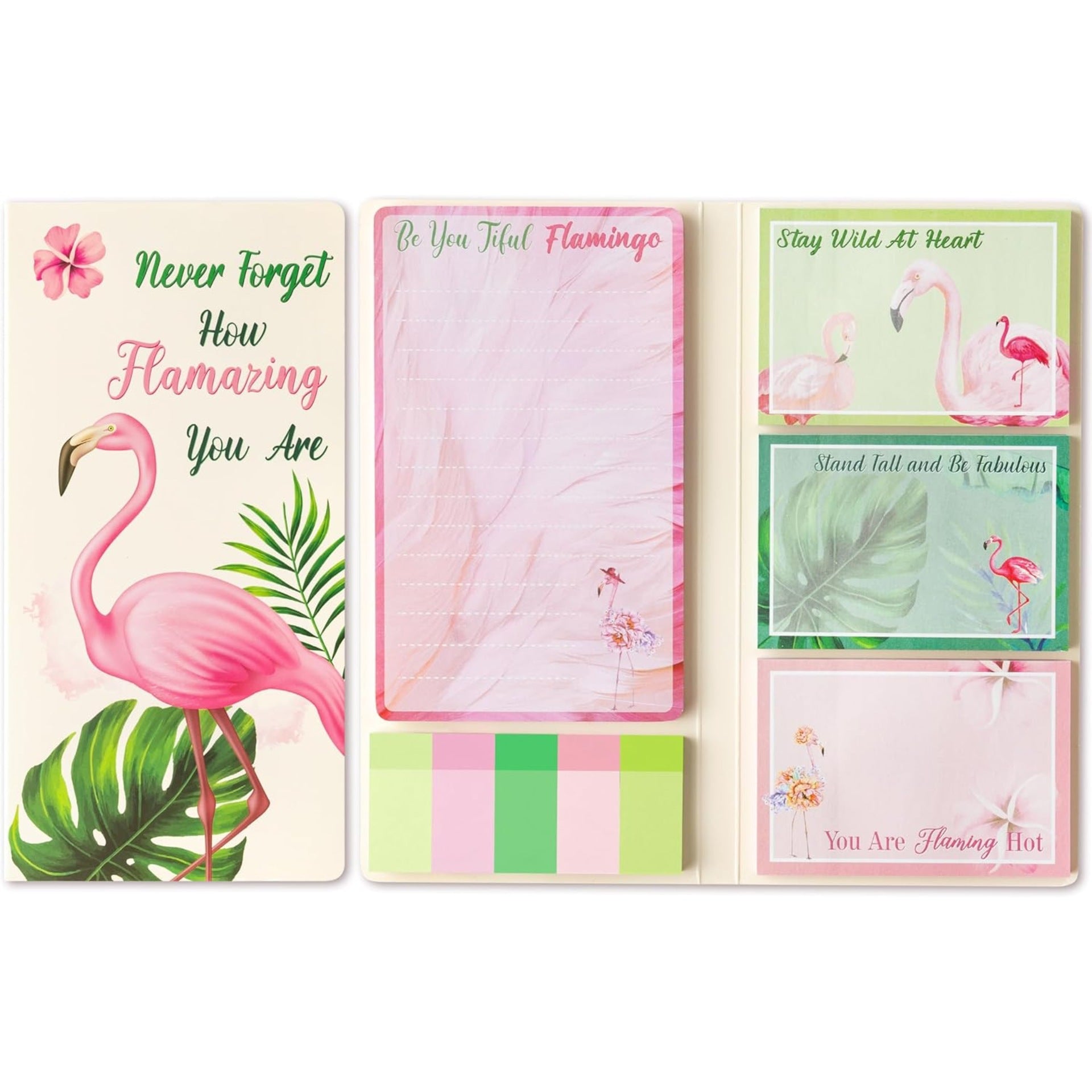 Carnet de Post-it - Flamingo