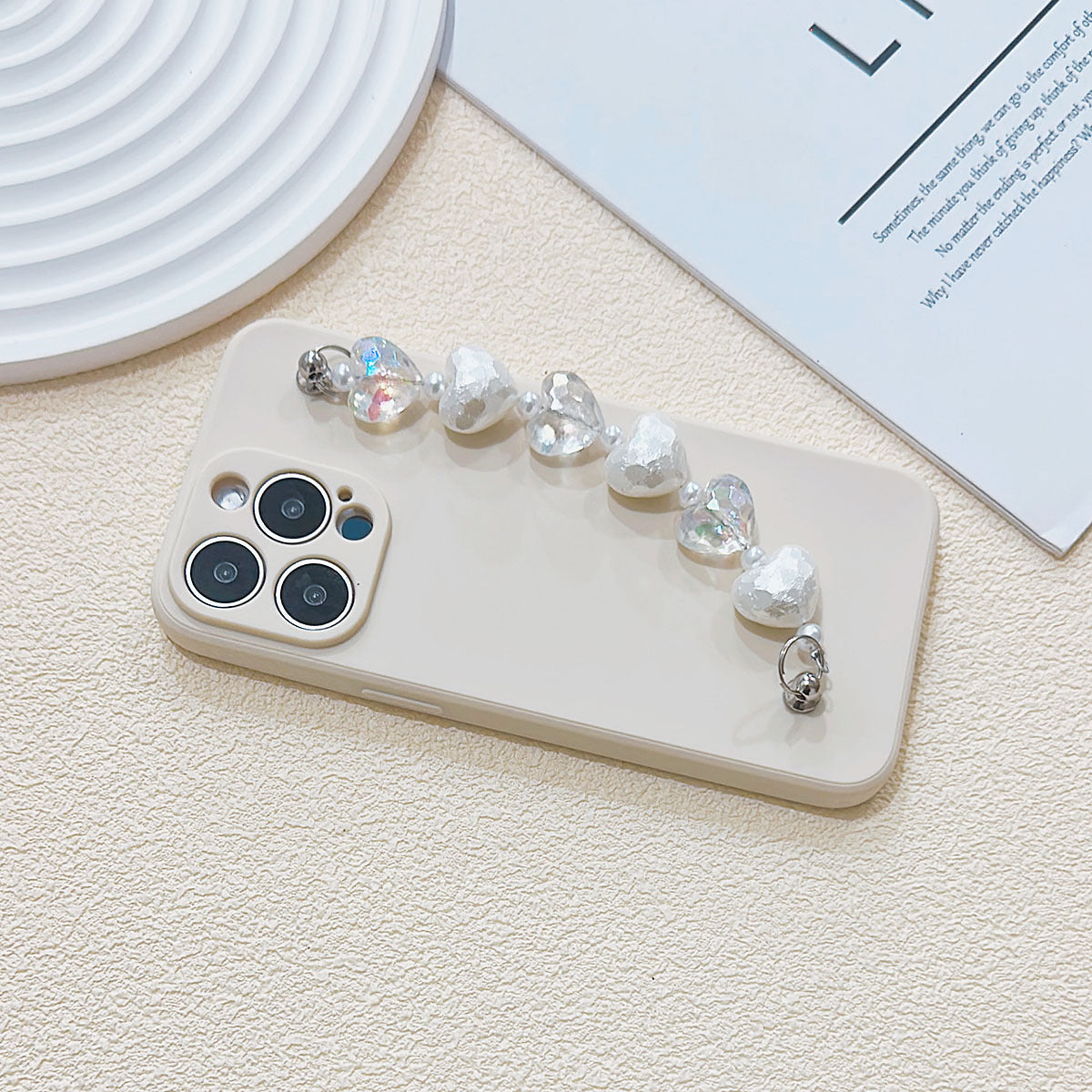Coque iPhone - Sweet heart pearl