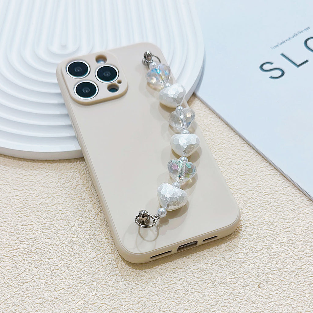 Coque iPhone - Sweet heart pearl
