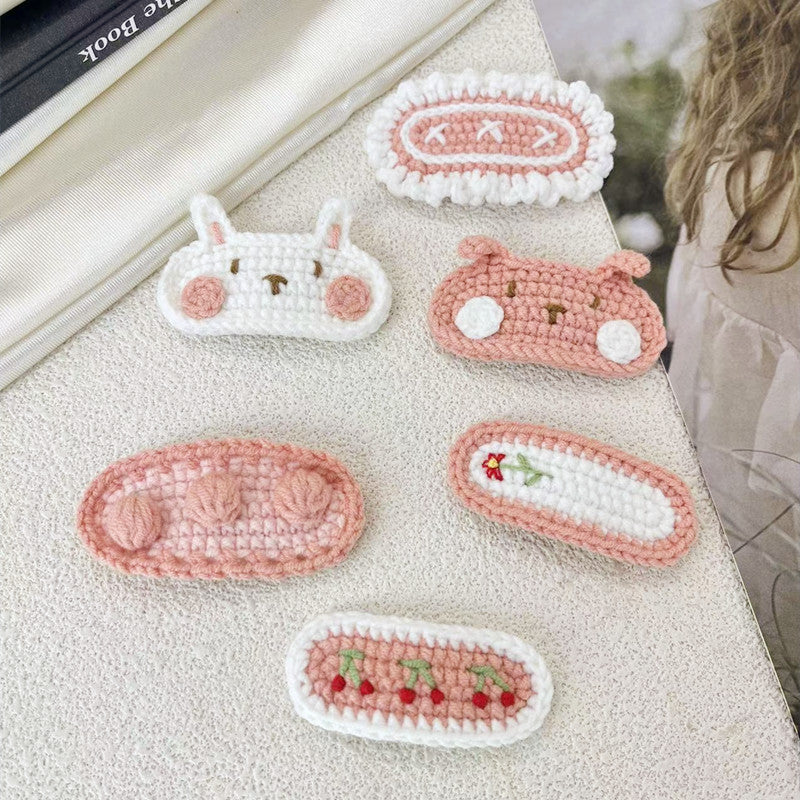 Pinces à cheveux - Lapin & cerise (pack de 2)