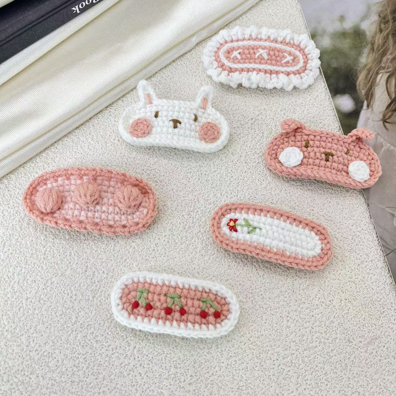Pinces à cheveux - Lapin & cerise (pack de 2)